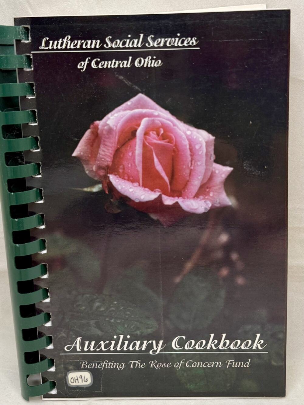 Lutheran Social Services of Central Ohio Auxiliary Cookbook incl Submission Form